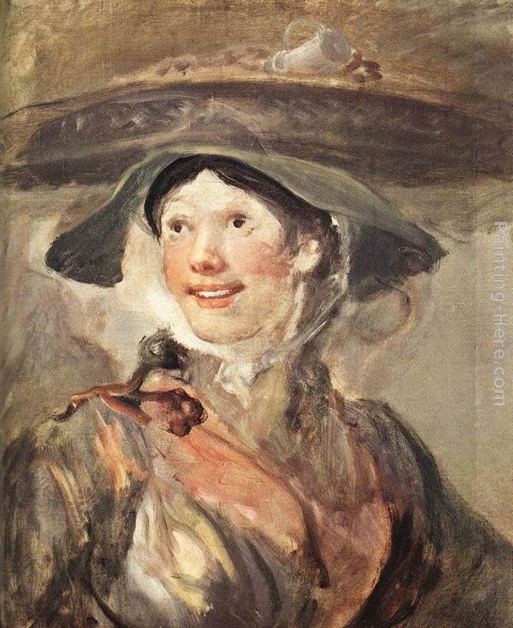 William Hogarth The Shrimp Girl